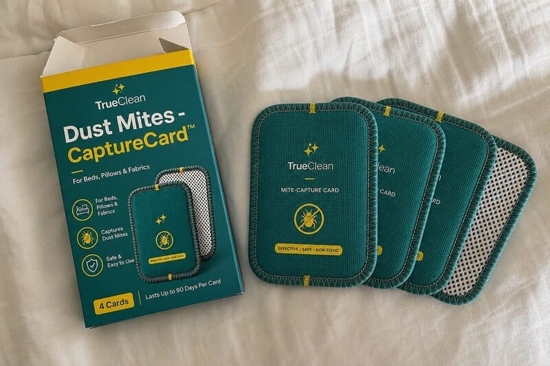 Customer holding CaptureCards product pack