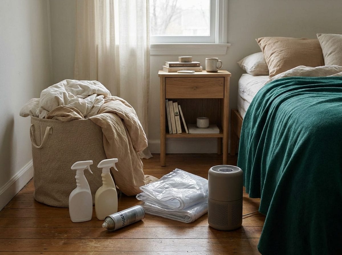 Sprays, a fogger, a mattress cover and an air purifier that never fixed the problem