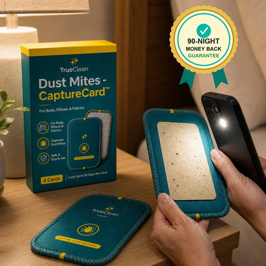 CaptureCard phone proof with 90-night money-back guarantee seal