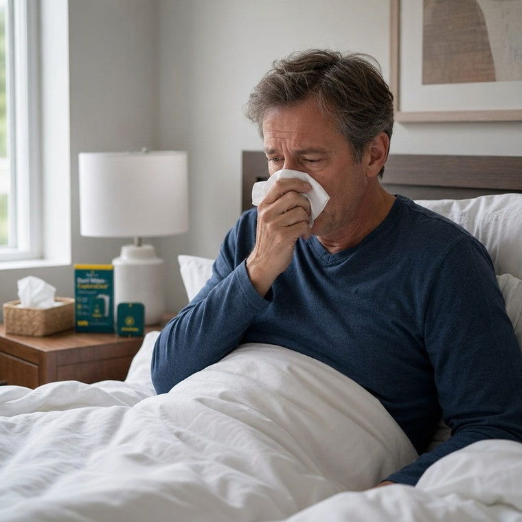 Stuffy morning customer scene