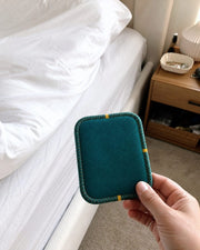 Customer placing CaptureCards by bed